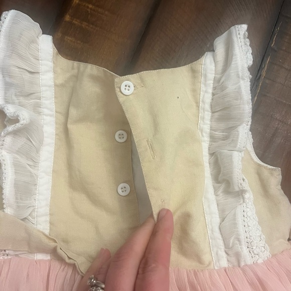 Beautiful Smocked Sweet Boutique little girl 4/5 spring dress- NWOT - Picture 8 of 8